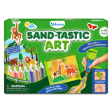 Skillmatics Sand Art Activity - Mess-Controlled DIY Animal Craft Kit with 50+ Colorful Stickers, Creative Arts & Crafts for Kids, Fun Hands-On Activity, Christmas Gifts for Ages 4, 5, 6, 7, 8, 9, 10