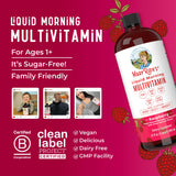 Multivitamin for Women, Men & Kids by MaryRuth's | Liquid Morning Multivitamin | Mens, Womens Vitamins | Vitamin A C D E B6 B12 Biotin Zinc | Beauty | Vegan | Non-GMO | Gluten Free | 32 Servings