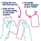 Ecozone’s 100% Biodegradable Bin Liners | 60Litres, 20 Bags