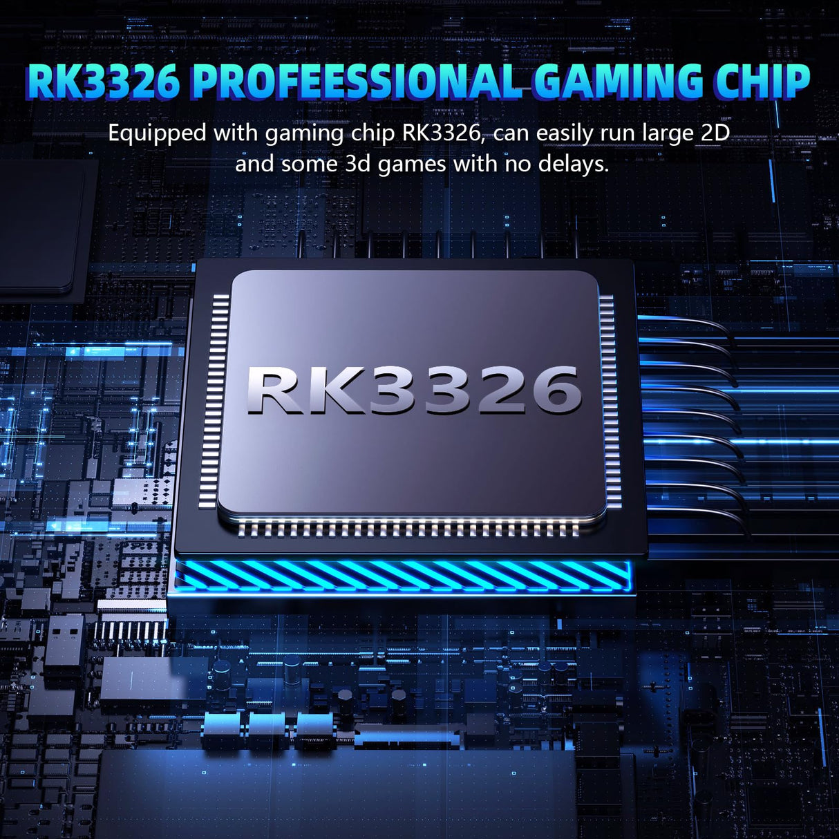 R36MAX Retro Handheld Game Console,64GB Open Source System Support 30+ Emulator Console,4.0 Inch IPS Screen Retro Gaming Console,4000mAh Battery,Portable Video Game Console for Christmas (Blue)