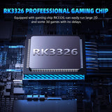 R36MAX Retro Handheld Game Console,64GB Open Source System Support 30+ Emulator Console,4.0 Inch IPS Screen Retro Gaming Console,4000mAh Battery,Portable Video Game Console for Christmas (Blue)