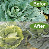 2 Pack Garden Netting for 4×2 FT Raised Beds, Fine Mesh Insect & Bird Barrier with Drawstring, Garden Bed Cover for Vegetables, Flowers & Herbs