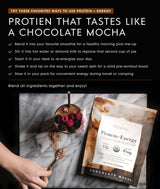 Truvani Protein + Energy Drink Mix with 87mg Caffeine | Chocolate Mocha | 12g Organic Plant Based Protein | 20 Servings | USDA Organic Coffee Powder & Adaptogens | Gluten & Dairy Free | Vegan