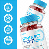 Primo TRT Gummies, Primo TRT Plus Advanced Performance Blend Supplement, PrimoTRT Try Prime Gomitas Maximum Strength Males Support for Overall Health Wellness All Natural Ingredients (60 Gummies)