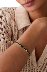 kate spade new york Spot The Spade Enamel Hinged Bangle