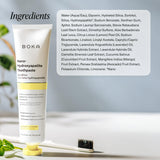 Boka Fluoride Free Toothpaste, Nano Hydroxyapatite Toothpaste, Appropriate for Sensitive Teeth - for Adult, Kids Oral Care - Ela Mint, Coco Ginger, Lemon Lavender Flavor, 4 Fl Oz 3Pk US Manufactured