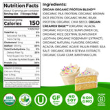 Orgain Organic Vegan Protein Powder, Birthday Cake - 21g Plant Based Protein, 7g Prebiotic Fiber, Low Net Carb, No Lactose Ingredients, No Added Sugar, Non-GMO, for Shakes & Smoothies, 1.02 lb