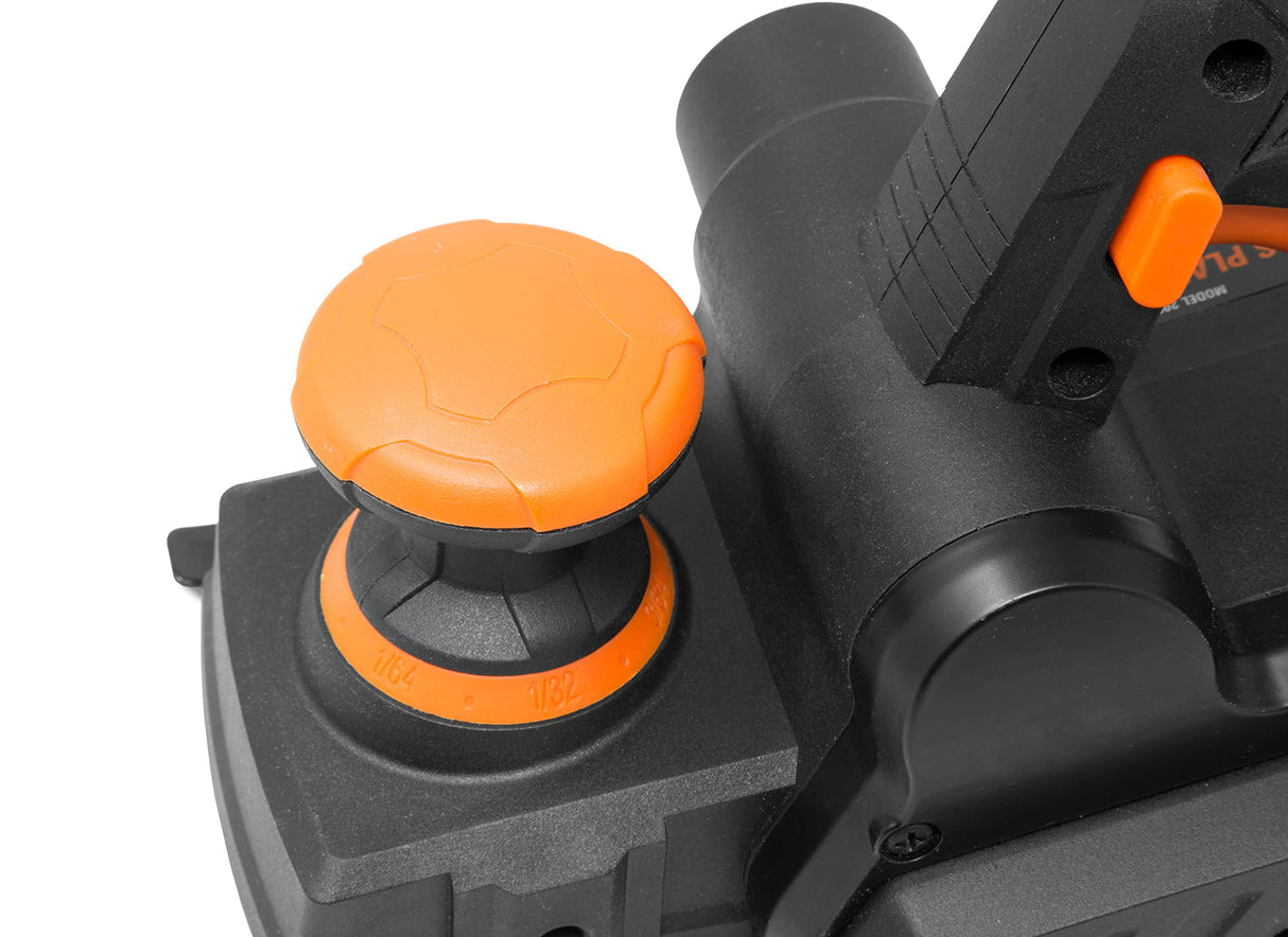 WEN Cordless Planer, Brushless with 3-1/4-Inch Blade, 20V Max 4.0 Ah Lithium-Ion Battery and Charger (20653)