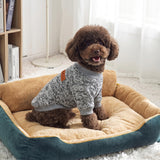 BAOBICUTE 3 Pack Dog Sweaters for Small Dogs Girl Boy Winter Fleece Clothes Warm Soft Dog Sweatshirt Outfit for Dogs Cats Pet Apparel