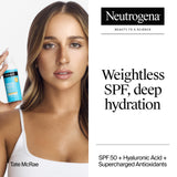 Neutrogena Hydro Boost Face Moisturizer SPF 50, 1.7 fl oz