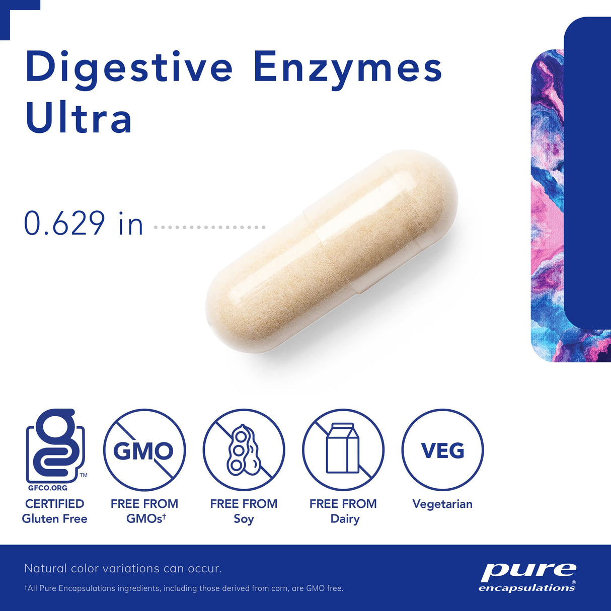 Pure Encapsulations Digestive Enzymes Ultra - Vegetarian Digestive Enzyme Supplement to Support Protein, Carb, Fiber, and Dairy Digestion* - 180 Capsules