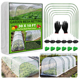 Garden Netting Kit 10×30 FT Ultra Fine Mesh Plant Protection Cover