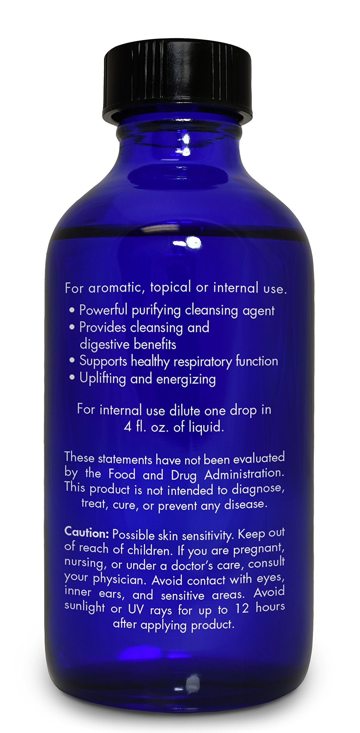 Lemon Essential Oil, Food Grade, for Cooking, Baking – 100% Pure, Lemon Oil, by Zongle Therapeutics, 4 OZ
