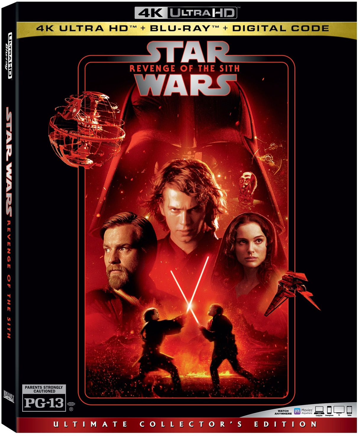 Star Wars: Episode III - Revenge Of The Sith [Blu-ray]