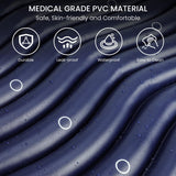 KEKOY Alternating Air Pressure Mattress Pad with Micro Air Vents for Bedsore Prevention, with Whisper Quiet Pump, Waterproof Pressure Relief Ulcer Cushion Pad for Bed Sores for Hospital Bed Home Use