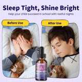 Kids Magnesium Liquid Drops-Magnesium Glycinate Liquid for Kids Supplement-w/L-theanine, Omega-3, Vitamin B6, D3 - for Sleep, Relaxation, Brain, Bones - 2 Fl Oz Children's Calm, Strawberry Flavor