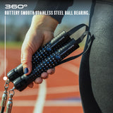 ResistaRope - A 2-in-1 Resistance Band & Jump Rope - The Ultimate Full Body Workout: Cardio and Strength and Resistance Training - Short