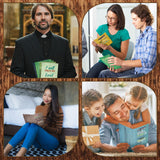 120 Set Inspirational Christian Greeting Cards Bulk with Envelopes Scripture, Inspirational Bible Verse of Christian Greeting Card for Christmas Thanksgiving Birthday Gift, 4 x 6''(Retro Style)