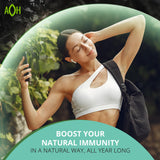 ADAPTOHEAL Immuneheal – Adaptogen, Immune System Booster Supplement with Schisandra Chinensis, Ginseng and Mushroom Extract (180 Capsules)