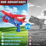 Fuwidvia 3 Pack Airplane Launcher Toys, 13.2 in LED Foam Glider Kids 4-12