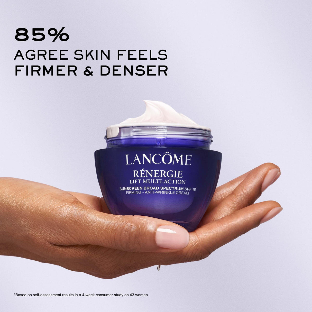 Lancôme Rénergie Lift Multi-Action Face Moisturizer With SPF 15 - For Lifting & Firming - With Hyaluronic Acid - 2.6 Fl Oz