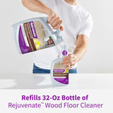 Rejuvenate Wood Floor Cleaner Refill, 1 Gallon, Cleans and Protects All Sealed Hardwood Floors and Dries Fast for a Streak-Free Clean