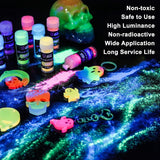 LET'S RESIN 12 Colors Glow in The Dark Pigment Powder for Resin - 20g/Jar