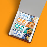 ONE Protein Bars, Sampler Variety Pack, Gluten Free with 20g Protein and 1g Sugar, Pantry Staples, 2.12 oz (8 Count)
