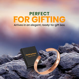 Healing Monk Pure Copper Bracelet for Men & Women – Handmade Uncoated Copper Jewelry Cuff – Adjustable Healing Copper Bracelets for Arthritis – Mens & Womens Copper Cuff Pulsera de Cobre (Healing)