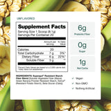 Supergut Gut Healthy GLP-1 Booster - High Fiber GLP-1 Supplement Powder for Women & Men - Sugar-Free Drink Mix for Gut Health (20 Servings)