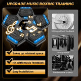 Music Boxing Machine, Wall Mounted Bluetooth Punching Pad with Gloves