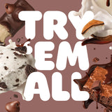 Built Bar, Puff Protein Bars, Brownie Batter Puff, 17g Protein Snacks, On-The-Go Bars, Only 140 Calories, 6g Sugar, Collagen, Gluten Free, 12 Count