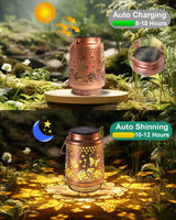 Butterfly Gifts for Women Butterfly Solar Lantern Mothers Day Gifts Birthday Gifts for Women Mom Grandma Sister Friend Garden Decor Metal Solar Lights Outside Decorative for Yard Patio Pathway Porch