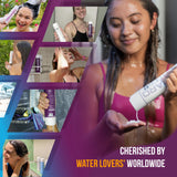 Complete Chlorine Removal Bundle By TRIHARD | Shampoo, Conditioner, Body Wash | Ultimate Pre & Post Swim Care