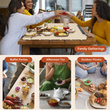 Warming Mat for Food Warmer Pad: 24"X16" Adjustable Foldable Silicone Electric Warming Tray for Buffets Party - Fast Heating Portable Hot Plates for Countertop Kitchen Travel Home Ideas