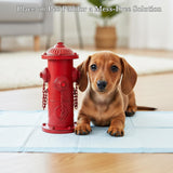 YiLifebes Small Dog Fire Hydrant Pee Post, 9" H Metal Fake Fire Hydrant for Dogs to Pee On, Indoor Training & Outdoor Garden Statue