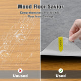 Placoot Desk Chair Mat for Hardwood Floor Corduroy Surface 1/6" Thick 55"x35" Office Chair Mat for Rolling Chairs-100% Large Anti-Slip Backing Under Desk Low-Pile Office Rug Floor Mat