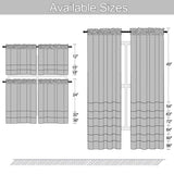 DONREN Christmas Dark Green Blackout Thermal Insulating Window Curtain Panels for Bedroom -Room Darkening 84 inch Length Rod Pocket Drapes for Living Room (Emerald Green,42 x 84 inches Long,2 Panels)