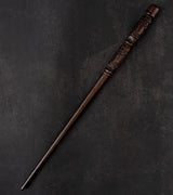Handicraftviet - Hand Carved Wooden Magic Wand/Magic Wands for Wizards/Collectible Cosplay Magic Wand/Magical Gift for Halloween, Christmas and Birthday Party, 15 Inch (S4)
