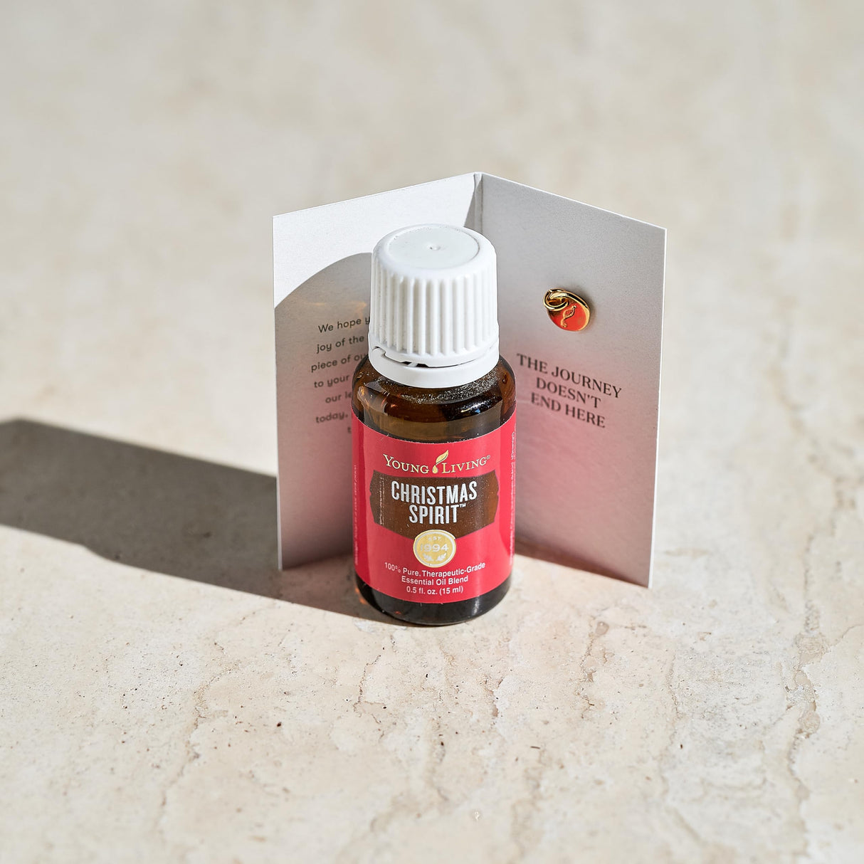 Young Living - Christmas Spirit | Festive Essential Oil Blend for Diffusers | Aromatherapy for Holiday Cheer, Winter Memories, & Natural Air Freshening | 15 ml