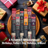 Jerky.com 30pc Meat Sticks Jerky Variety Pack - Beef Jerky Gifts for Men