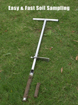 Soil Probe 36 Inches, Soil Sample Probe Stainless Steel, Soil Sampler Probes Rod for Soil Sampling, Soil Test Kit for Gardening