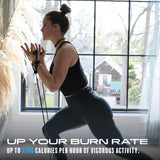 ResistaRope - A 2-in-1 Resistance Band & Jump Rope - The Ultimate Full Body Workout: Cardio and Strength and Resistance Training - Short