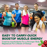 DANEW Pro Creatine Monohydrate Gummies 5000mg for Men & Women, Creatine Monohydrate for Muscle Strength, Muscle Builder, Energy Boost, Pre-Workout Supplement(120 Count)-Cranberry Flavor