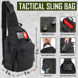 Survival Kit, 268 Pcs Emergency Survival Gear and Equipment Supplies with First Aid Kit, Camping Axe, Headlamp, Tent, Crossbody Bag for Camping Hiking, Hunting, Car, Gift for Christmas Men, Dads, Him