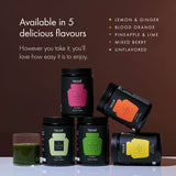 WelleCo The Super Elixir Daily Greens Powder, Probiotic Drink Mix with Whole Foods, Gluten Free, Vegan Gut Health Powder, Energy, Immunity, Healthy Skin, Hair & Nails (300g, Mixed Berry)