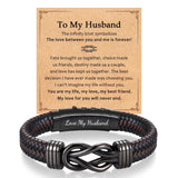 EFVISD Gift for Husband from Wife, Husband Bracelet for Him Men