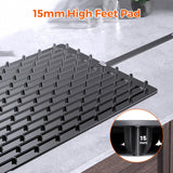 Warming Mat for Food,Silicone Electric Warming Tray for Buffets Party and Home,10s Fast Full Surface Food Heating pad,Portable Design for Daily Use,8 Temperture Settings & 1-6h Timer (Dark Grey)
