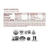 GoMacro MacroBar Organic Vegan Protein Bars - Mocha Chocolate Chip (2.3 Ounce Bars, 12 Count)