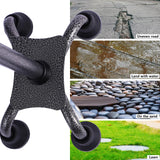 LIXIANG Walking Cane 3 in1 - Adjustable Lightweight Walking Sticks from 29-37 Inches,Balancing Mobility Aid for Men and Women